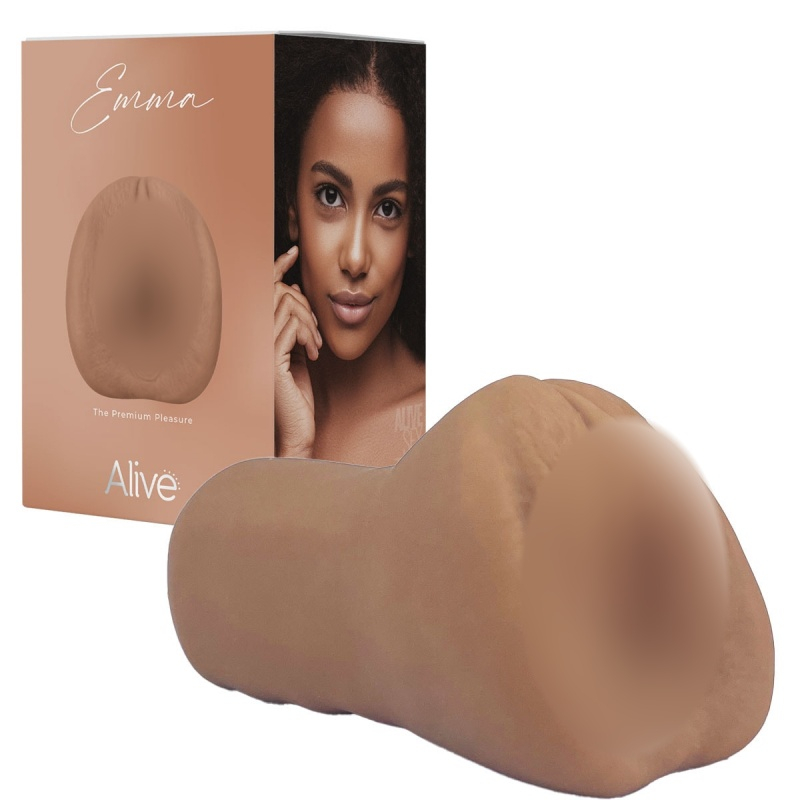 Мастурбатор супер реалистичный "Alive Emma" вагина мулатка 
